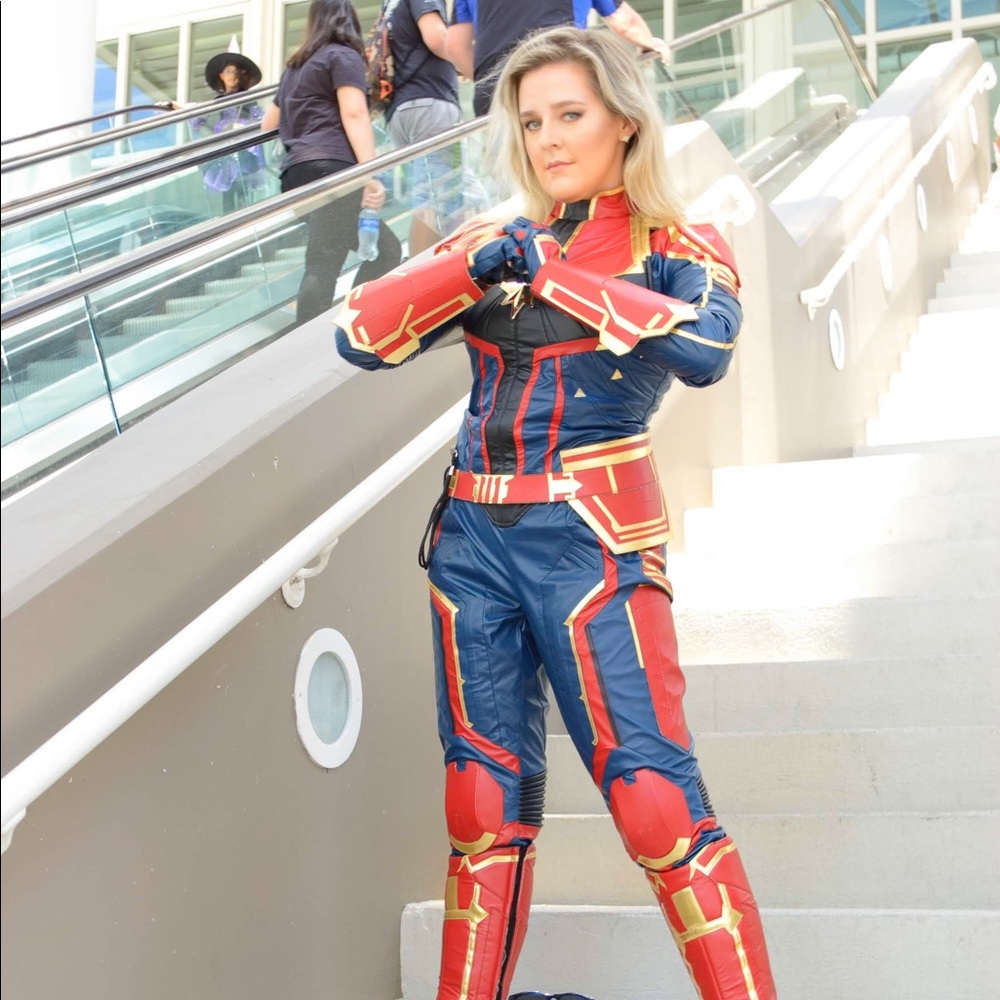 Captain Marvel Carol Danvers Cosplay